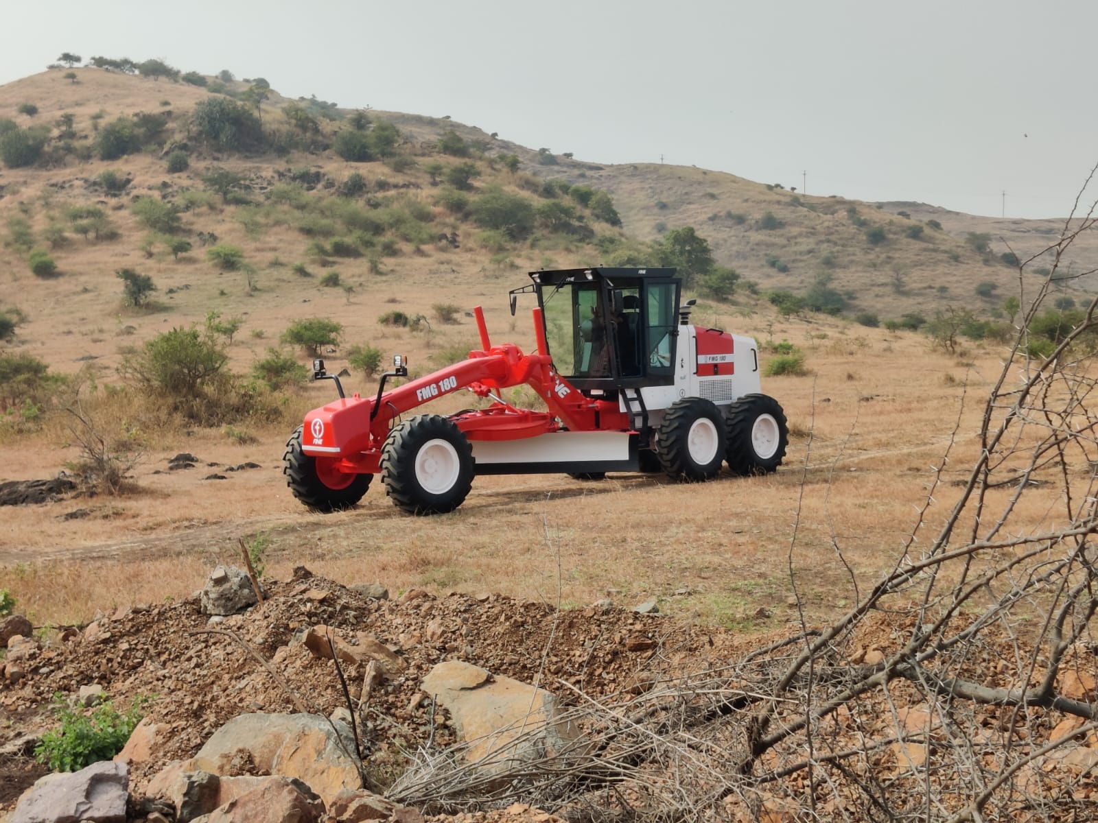 Fine FMG 180 Motor Grader – Heavy-Duty Grading with Superior Control - Image 6